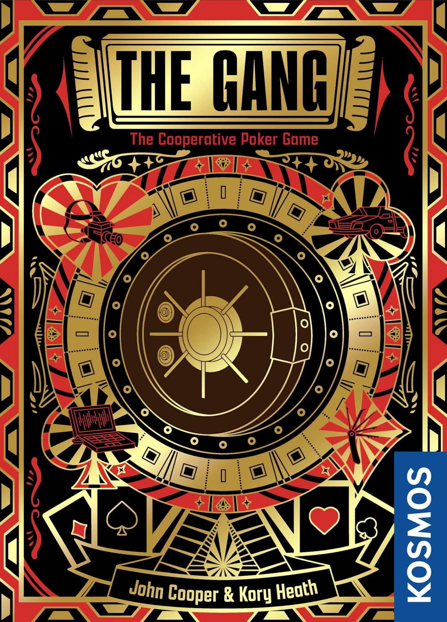 Thames & Kosmos The Gang — Cooperative Poker Card Game | Family Strategy Game for Kids & Adults