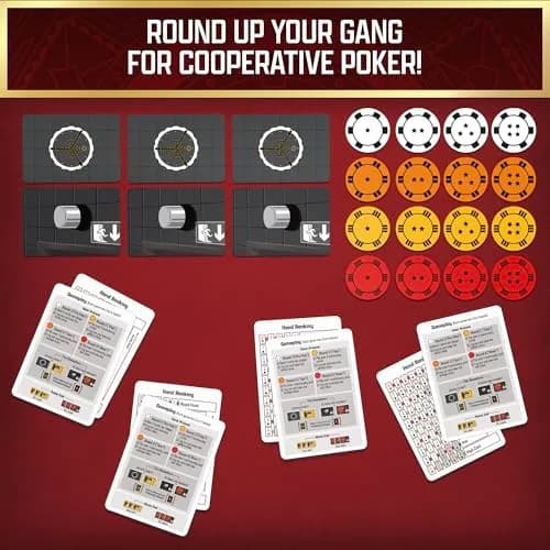 Thames & Kosmos The Gang — Cooperative Poker Card Game | Family Strategy Game for Kids & Adults thumbnail 2