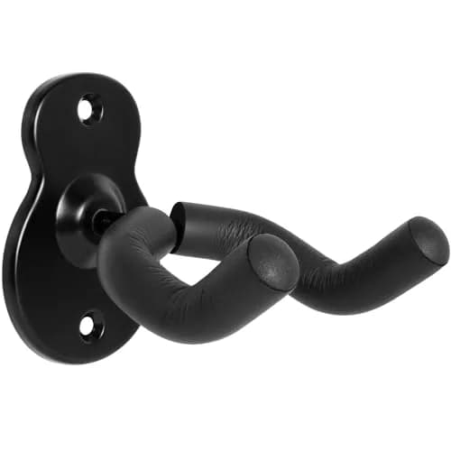 Sound harbor Guitar Wall Mount 10 Pack, Sturdy Metal Hook Stand for Acoustic, Electric Guitar, Banjo, Bass, Ukulele | Rotatable Arms thumbnail 2