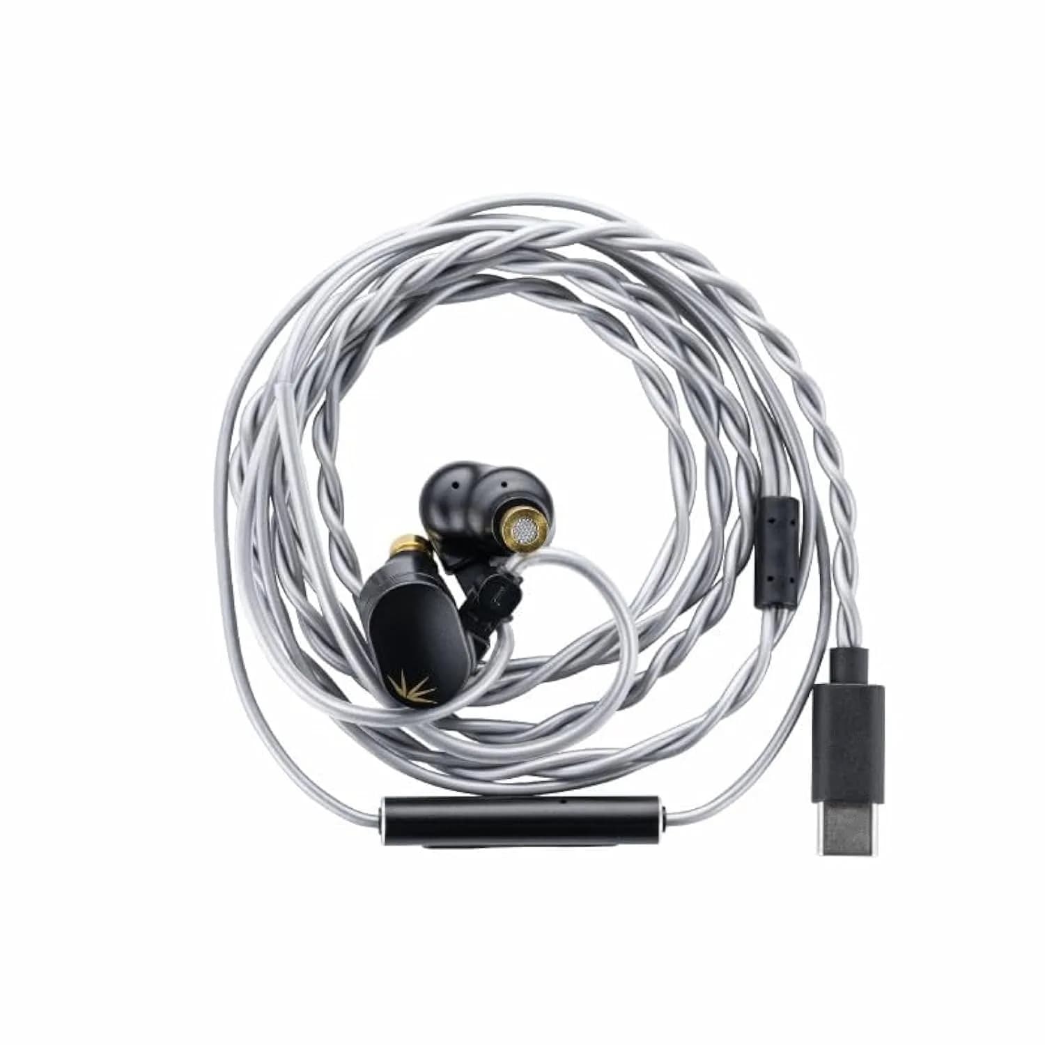 Moondrop CHU II DSP In-Ear Monitors with Microphone | 10mm Dynamic Driver, USB-C, 119dB Sensitivity