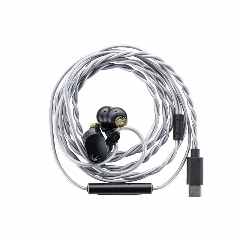 Moondrop CHU II DSP In-Ear Monitors with Microphone | 10mm Dynamic Driver, USB-C, 119dB Sensitivity thumbnail 2