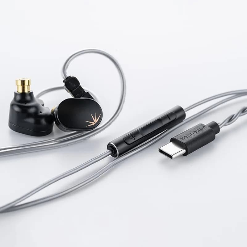 Moondrop CHU II DSP In-Ear Monitors with Microphone | 10mm Dynamic Driver, USB-C, 119dB Sensitivity thumbnail 7