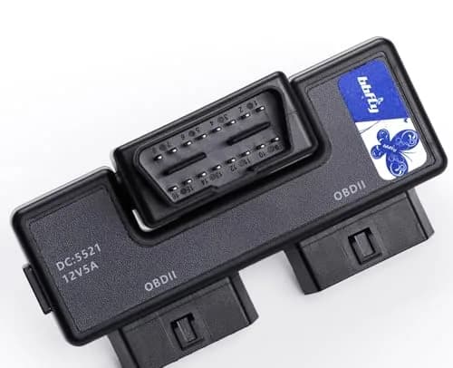 bbfly B33 OBD2 Splitter 1 Male to 2 Female J1962 Adapter with Rotatable Port | 12V 5A DC Connector thumbnail 4