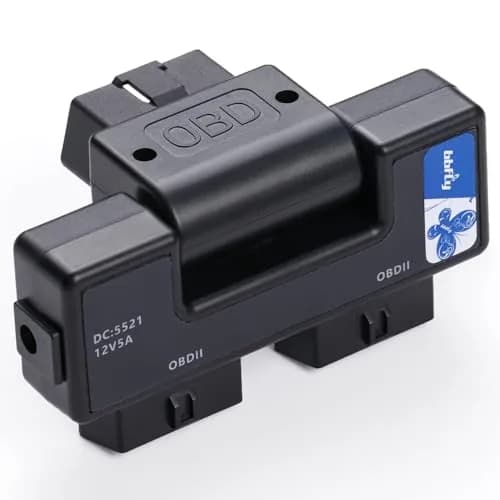 bbfly B33 OBD2 Splitter 1 Male to 2 Female J1962 Adapter with Rotatable Port | 12V 5A DC Connector thumbnail 5