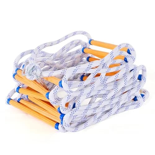 LZ.MZXU Fire Escape Ladder 2 Story, 26.2FT (7.98m) Emergency Portable Rope Ladder | Heavy Duty 2000 lb Capacity thumbnail 7