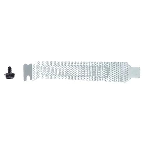 daier White PCI Slot Covers 10PCS | Dust Filter Bracket for Computer Cases with Heat Dissipation thumbnail 2