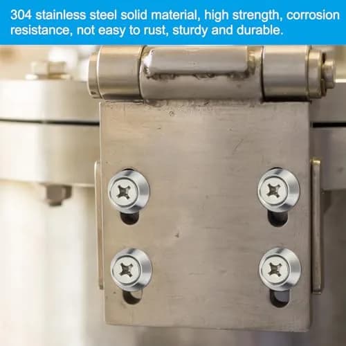 PATIKIL M4 Finish Countersunk Washer, 10pcs 14mm Dia. 3mm Tall | Solid Stainless Steel for Construction thumbnail 5