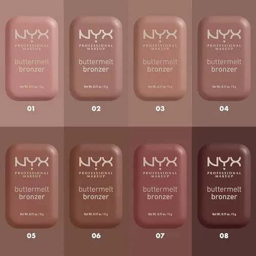 NYX PROFESSIONAL MAKEUP Matte Buttermelt Bronzer 0.17oz | Longwear, Vegan, Infused with Butters thumbnail 6