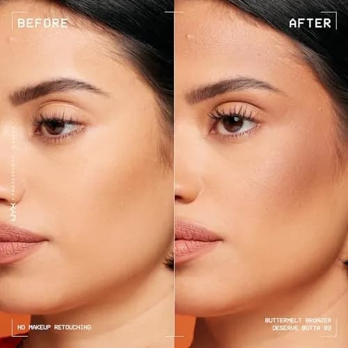 NYX PROFESSIONAL MAKEUP Matte Buttermelt Bronzer 0.17oz | Longwear, Vegan, Infused with Butters thumbnail 2