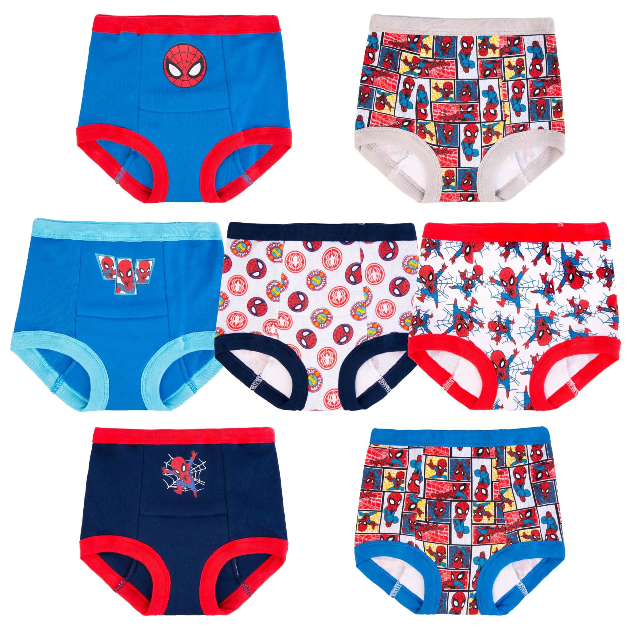 Marvel Superhero Potty Training Pants Size 2T | Cotton Comfort & Success Chart — Size 4T
