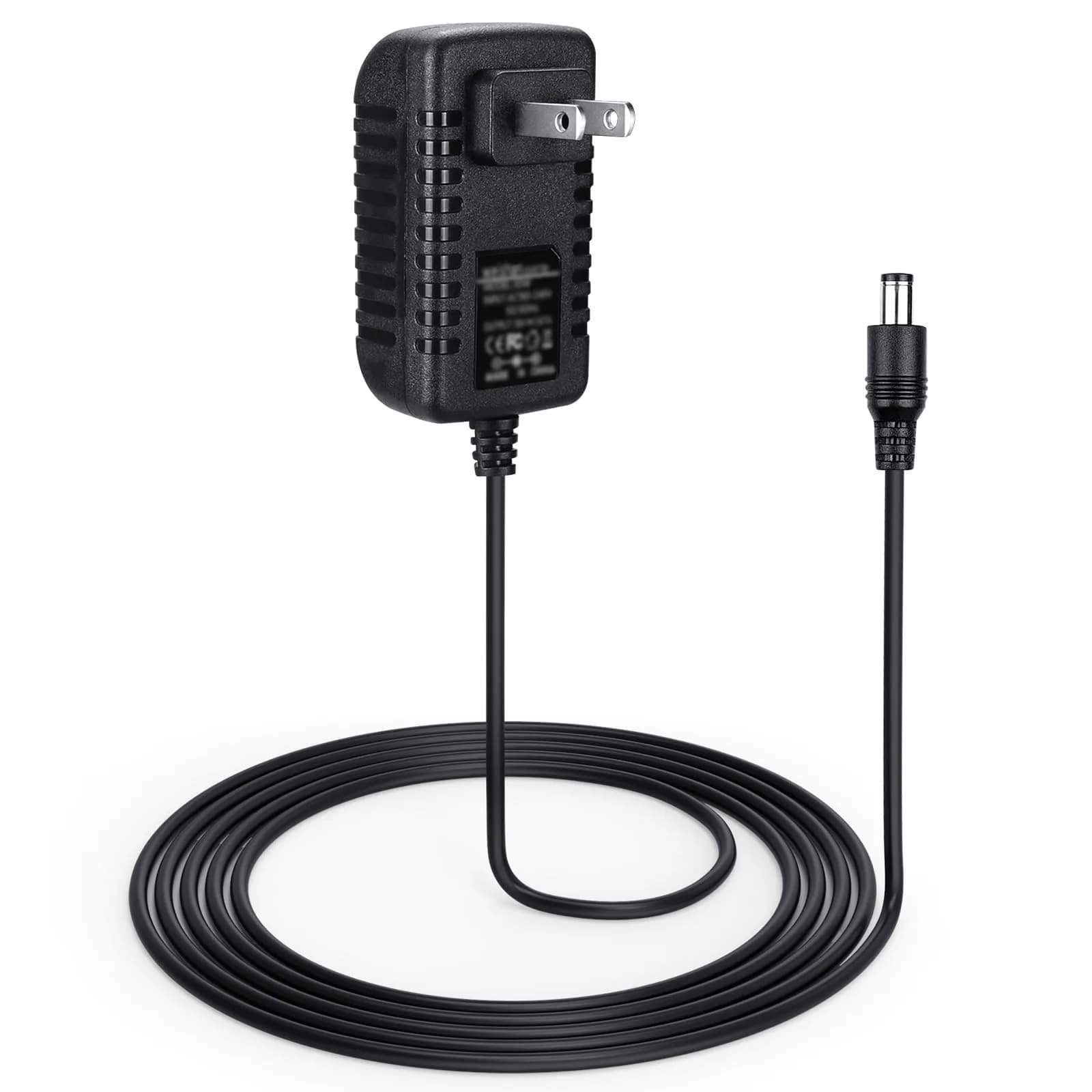 weishan 30W Power Cord Adapter for Echo Show 8 3rd, Show 10, 15, 21 & Echo 4th Gen | 1.5m Black, 18V, 30W - main product image