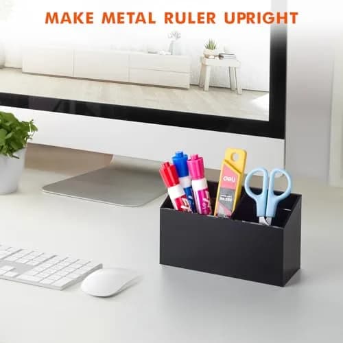 BEYGORM Magnetic Dry Erase Marker Holder with Non-Slip Pad, 15.9cm x 9cm x 5.1cm (6.26" x 3.54" x 2") | Organizes Whiteboards & Fridges thumbnail 6
