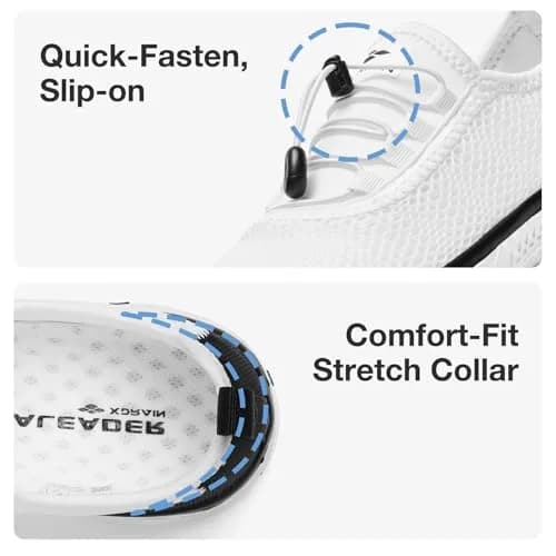 ALEADER Water Shoes Size 9 | Quick-Dry Aqua Sneakers for Men with Water-Friendly Features thumbnail 5
