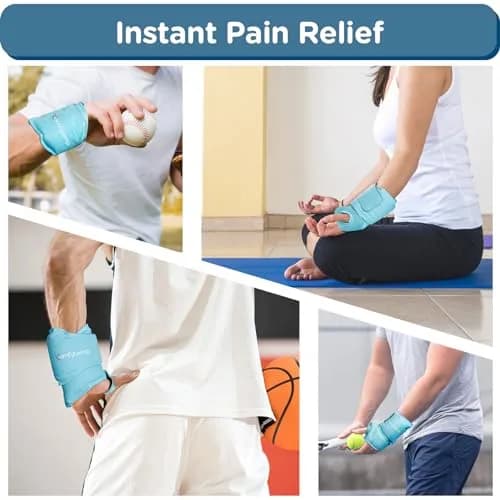 Comfytemp Wrist Ice Pack Wrap for Carpal Tunnel Relief | FSA Approved Reusable Gel Cold Pack (20"x4") thumbnail 5