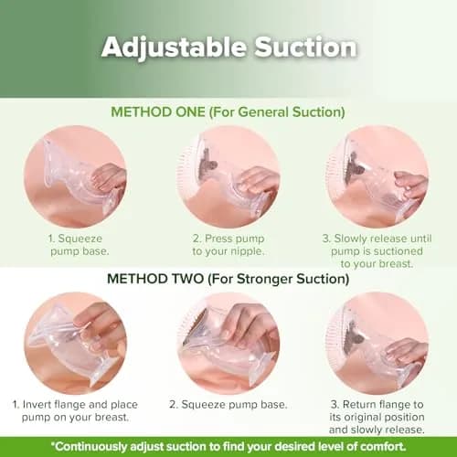 haakaa Gen.2 Manual Silicone Breast Pump 100ml (3.38 Fl Oz) | BPA-Free, Portable, Easy-Clean thumbnail 3