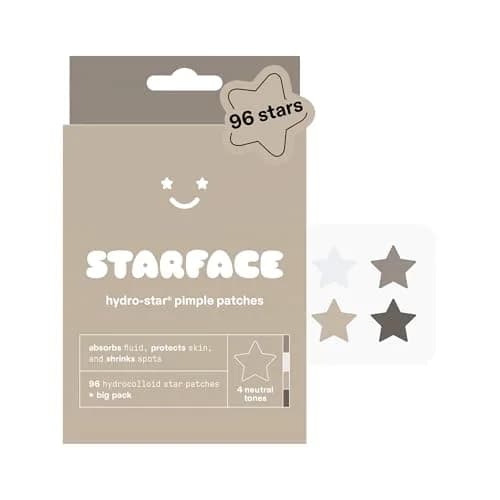 Starface Hydro-Star® Earth Hydrocolloid Star-Shaped Pimple Patch, 96 ct | Fun, Protective & Suitable for Sensitive Skin thumbnail 1