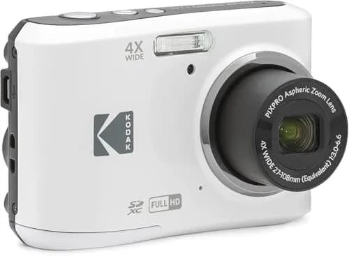KODAK PIXPRO FZ45 Digital Camera White 16MP 4x Optical Zoom | Easy Point-and-Shoot for Everyday Memories thumbnail 5