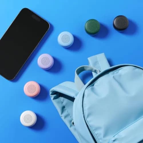 MOMOHO Mini Bluetooth Speaker Wireless, Tiny Small Speaker with Built-in Mic & TWS Pairing, Portable for Indoor/Outdoor/Travel/Gifts (Purple) thumbnail 6