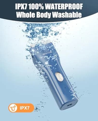 oneisall Pet Clippers for Cat Matted Hair, Quiet Pet Shaver with Storage Bag, 90-Min Runtime thumbnail 6