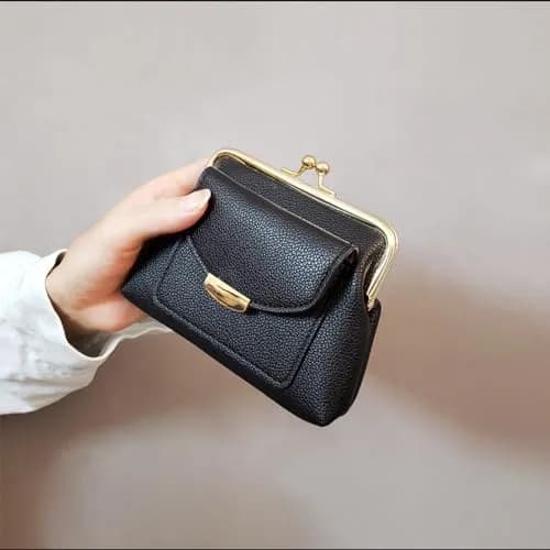 Lavogel Coin Purses with Credit Card Slot Kiss Lock Change Pouch for Women | Vintage Small Wallet thumbnail 5