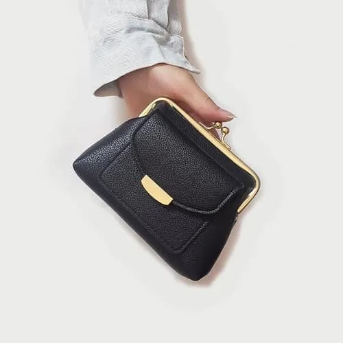 Lavogel Coin Purses with Credit Card Slot Kiss Lock Change Pouch for Women | Vintage Small Wallet thumbnail 6