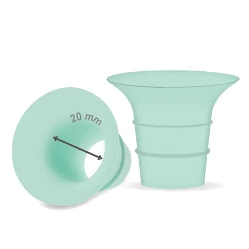 Maymom 20mm Flange Insert for Elvie Stride & Single/Double Electric Cups | BPA-Free Food-Grade Silicone thumbnail 1
