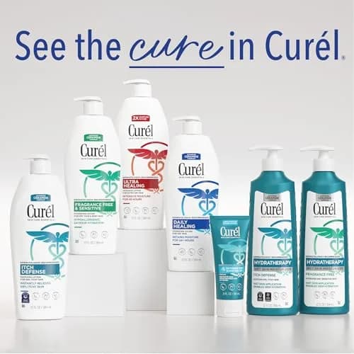 Curel Ultra Healing Body Lotion Fragrance-Free 18 fl oz (532ml) | Advanced Ceramide Complex for Dry, Sensitive Skin thumbnail 7