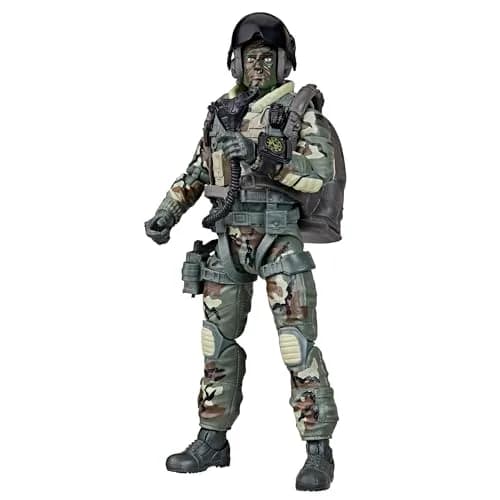 G.I. Joe Classified Series 60th Anniversary Action Pilot - Halo (High Altitude Low Opening) Jumper, 6 Inch Action Figure with Parachute & Accessories | Collectible 6-inch Toy thumbnail 4