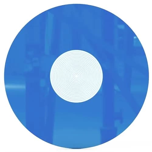 PRO SPIN Blue Acrylic Turntable Mat | 12" Vinyl Slipmat for Vintage Record Player | Anti-Static, Tighter Bass, Modern Style thumbnail 9