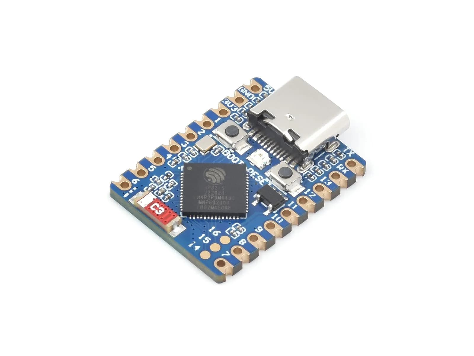 waveshare ESP32-S3 Mini Development Board with Wi-Fi & Bluetooth 5, 240MHz Dual-Core, USB-C | Single Board Computer for India — ESP32-S3-Zero Mini Board