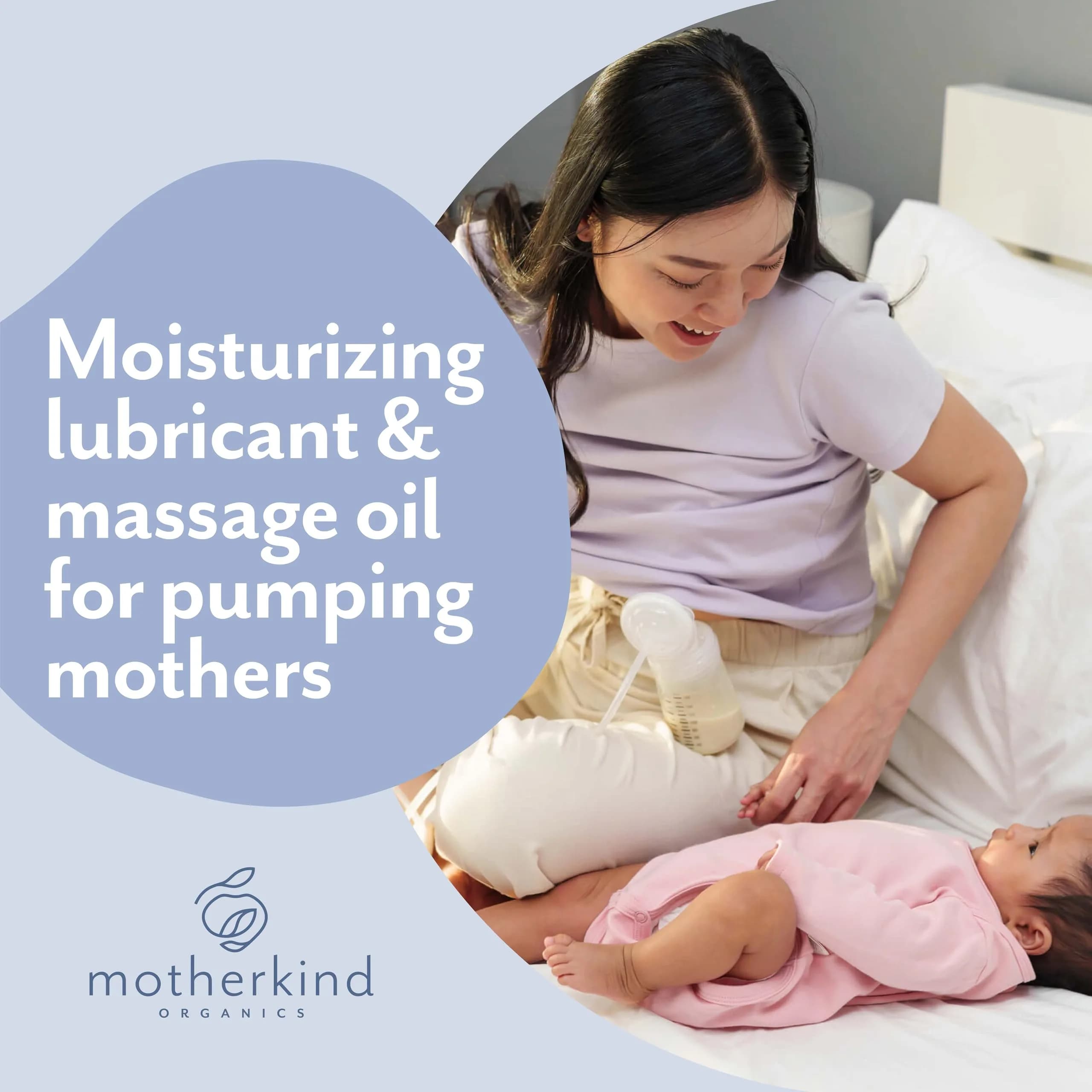 Motherkind Organics Pumping Spray Lanolin-Free USDA Organic 2 oz | Soothing Relief for Pumping Moms thumbnail 3