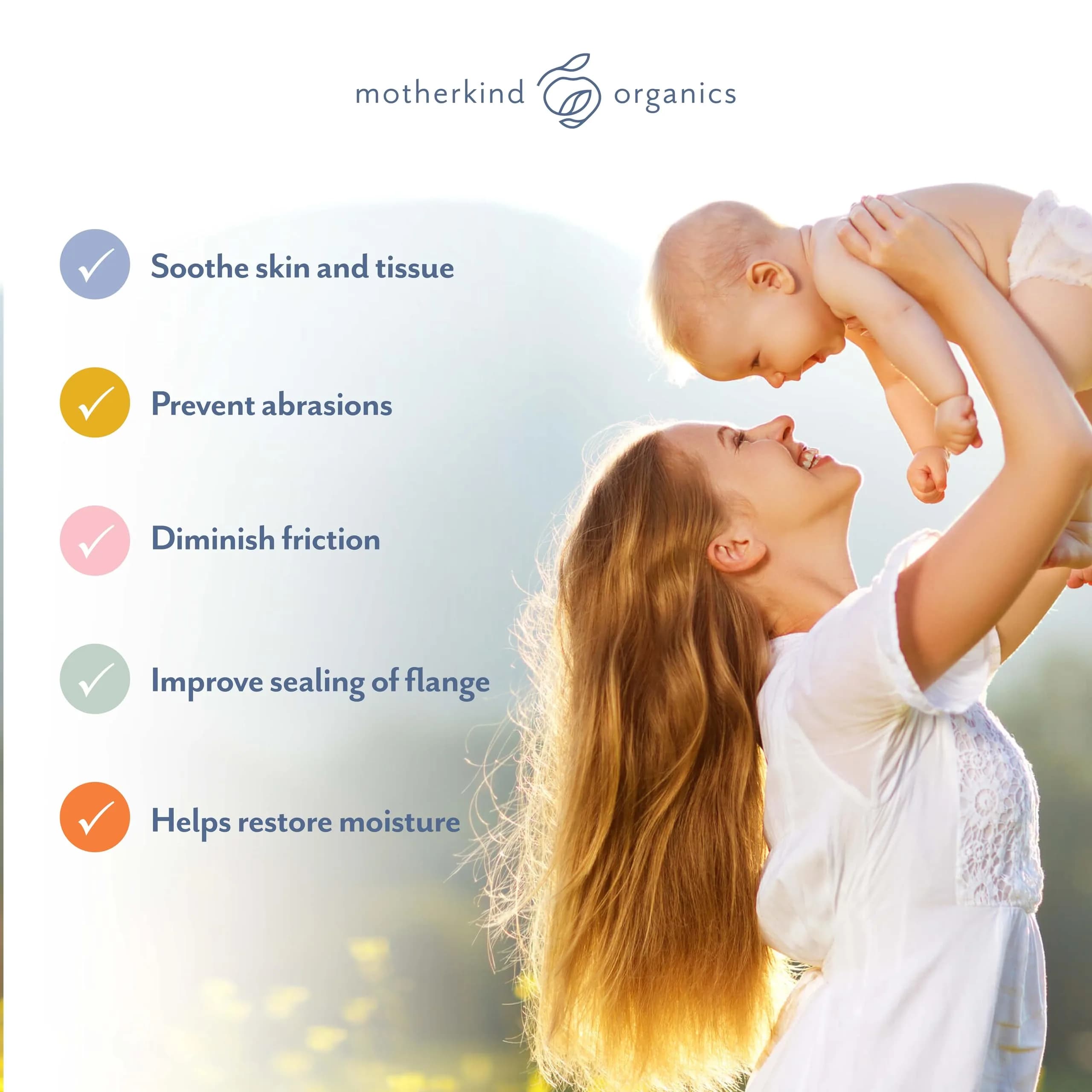 Motherkind Organics Pumping Spray Lanolin-Free USDA Organic 2 oz | Soothing Relief for Pumping Moms thumbnail 4