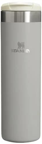 Stanley AeroLight Transit Bottle 20 oz (590ml) | Locking Leak-Resistant Lid | Lightweight Insulated Stainless Steel Travel Mug | Ash thumbnail 1