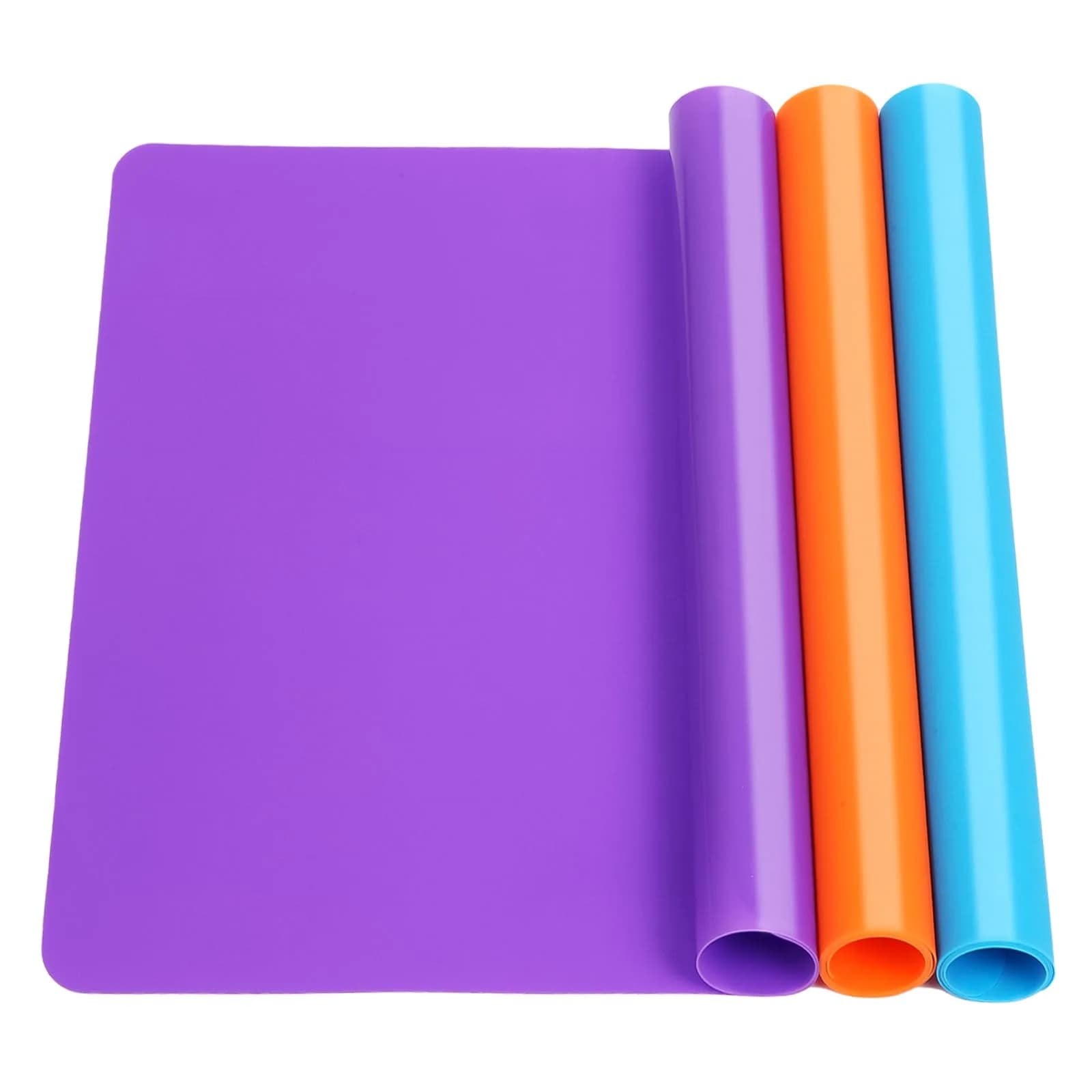 aoulela Silicone Crafting Mats 3 Pack | Nonstick, Heat-Resistant, A3 Size for Jewelry & Resin Crafts - main product image