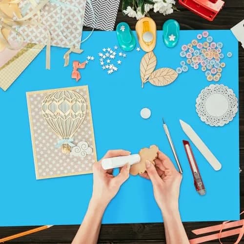 aoulela Silicone Crafting Mats 3 Pack | Nonstick, Heat-Resistant, A3 Size for Jewelry & Resin Crafts thumbnail 7