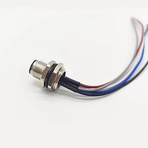 FOWIUNYE M12 5 Pin Male Connector Cable 1 Meter (3.28ft) | IP67 Waterproof Aviation Socket thumbnail 7