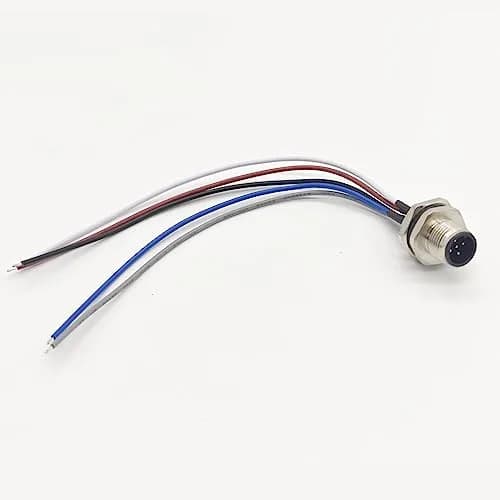 FOWIUNYE M12 5 Pin Male Connector Cable 1 Meter (3.28ft) | IP67 Waterproof Aviation Socket thumbnail 9