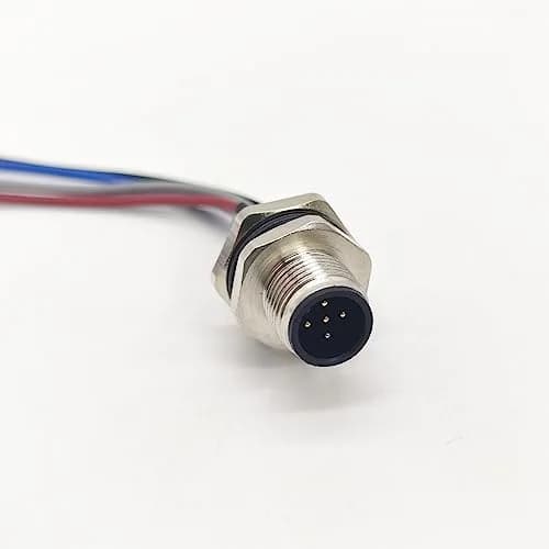 FOWIUNYE M12 5 Pin Male Connector Cable 10m (32.8ft) | Waterproof IP67 Aviation Socket thumbnail 7