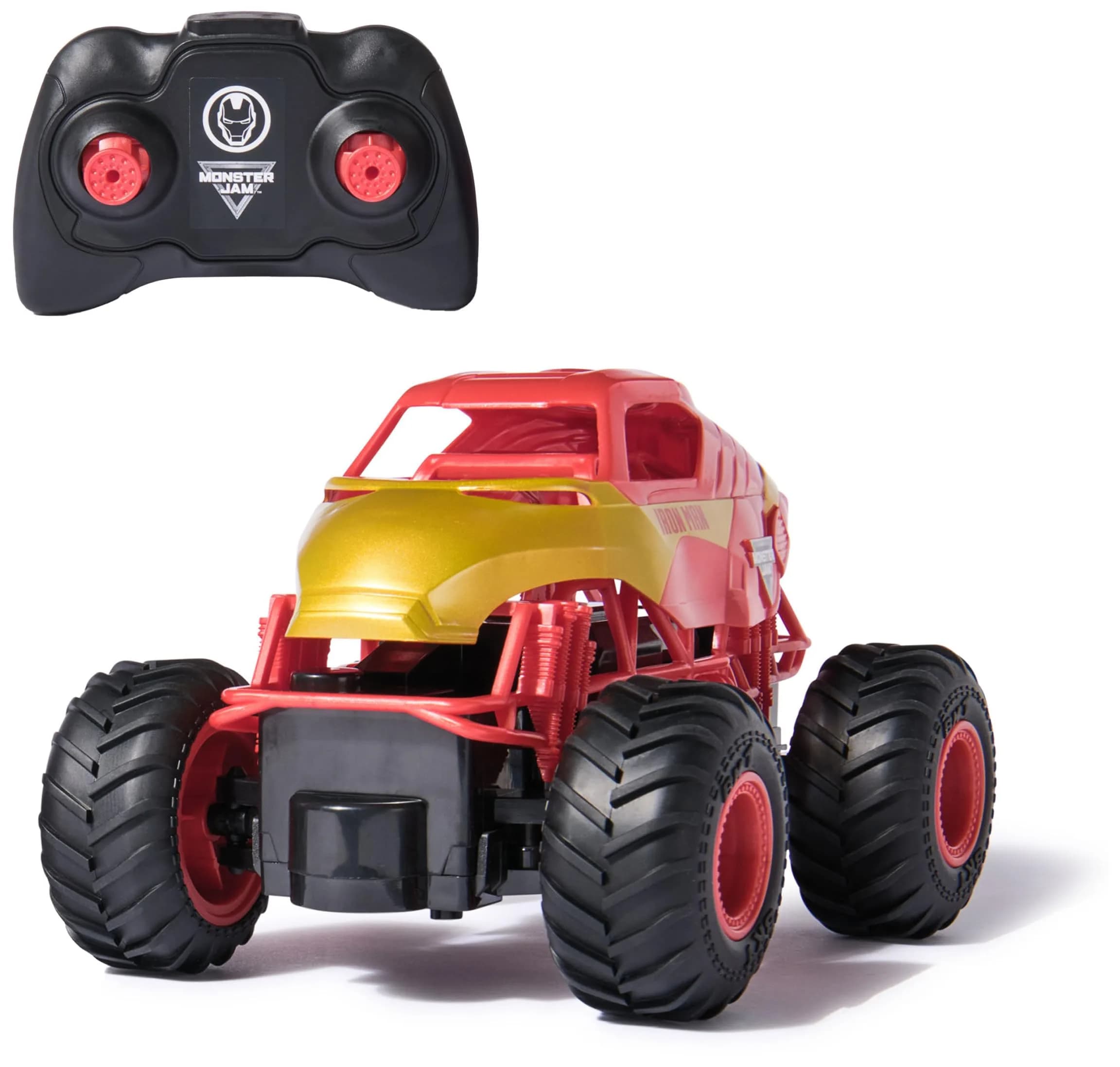 Monster Jam Marvel Iron Man RC Truck 1:24 Scale | ASTM-Tested Toy for Kids Ages 4+ - main product image