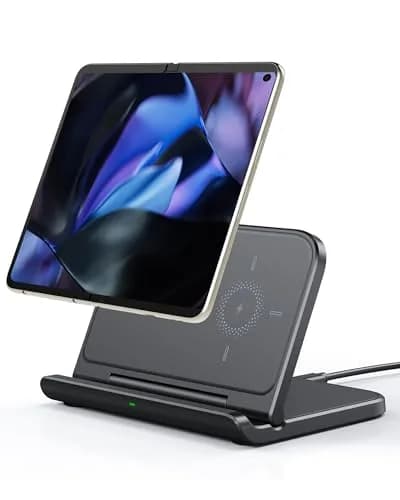 SwanScout Fast Wireless Charger for Samsung Z Fold 8 Ultra/7/Pixel Fold | Foldable Travel Safe thumbnail 1