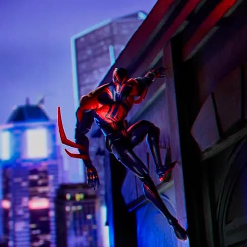 Marvel Legends Series Spider-Man 2099 | 6-inch Action Figure | Collectible Toy for Fans & Kids thumbnail 7