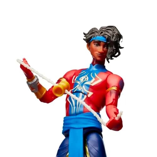 Marvel Legends Series Pavitr Prabhakar Spider-Man Action Figure | 6 Inch Collectible Toy for Fans thumbnail 3