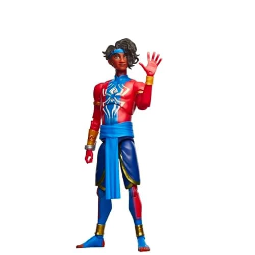 Marvel Legends Series Pavitr Prabhakar Spider-Man Action Figure | 6 Inch Collectible Toy for Fans thumbnail 4