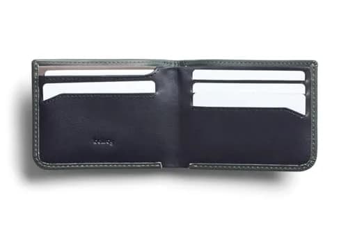 Bellroy Hide & Seek Slim Leather Bifold Wallet RFID Everglade | Classic Design, Slim Profile, Eco-Tanned Leather thumbnail 2