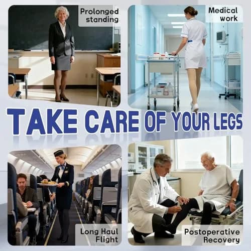 beister Compression Pantyhose 20-30 mmHg | Support for Legs & Circulation thumbnail 6