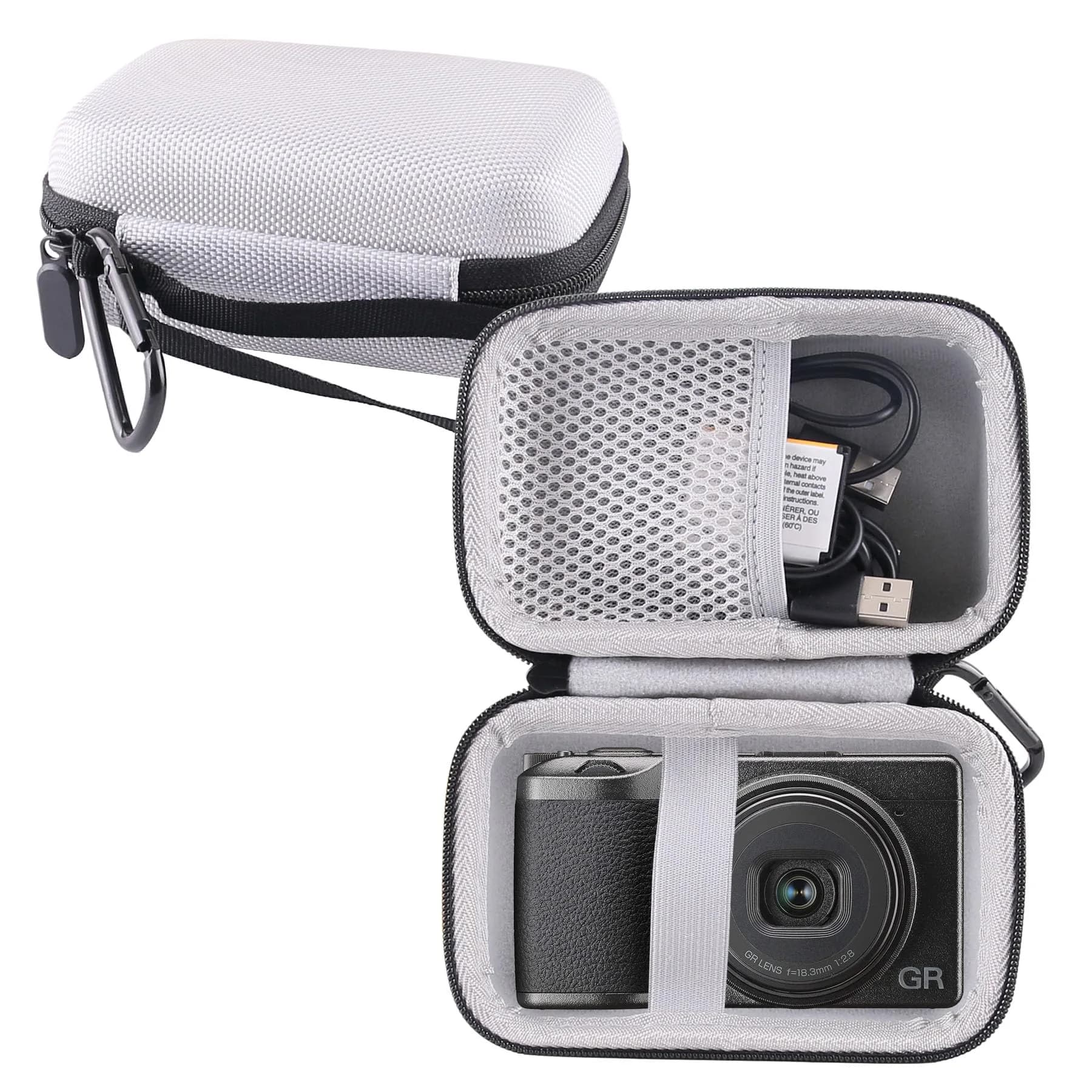 WERJIA Hard EVA Travel Case for Ricoh GR III/IIIx/II Camera | Compact, Lightweight & Durable - main product image