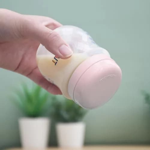 Maymom Solid Lids Aka Travel Caps with Sealing Ring for Avent Bottles, 6 Count Pink | BPA-Free & FDA Compliant thumbnail 5