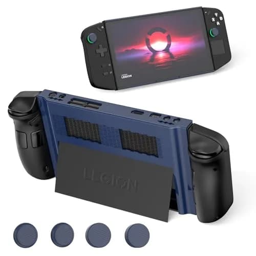 TUDIOW Protective Case for Lenovo Legion Go Gaming Handheld 2023, Blue | Ergonomic Grip & Full Protection thumbnail 1