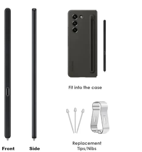 SLQ Slim S Pen Fold Edition for Galaxy Z Fold 6/5 - Green, 4096 Pressure Levels | Compatible with Fold 5 Slim S Pen Case thumbnail 4