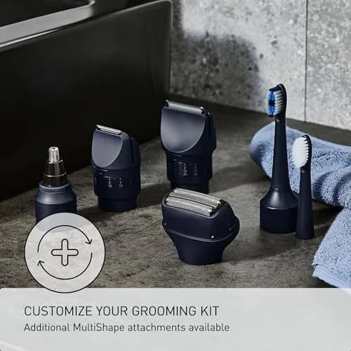 Panasonic MultiShape Beard & Hair Trimmer ER-ACKN1-HB | 39 Cutting Lengths, 0.5mm Precision, Wet/Dry Use thumbnail 6